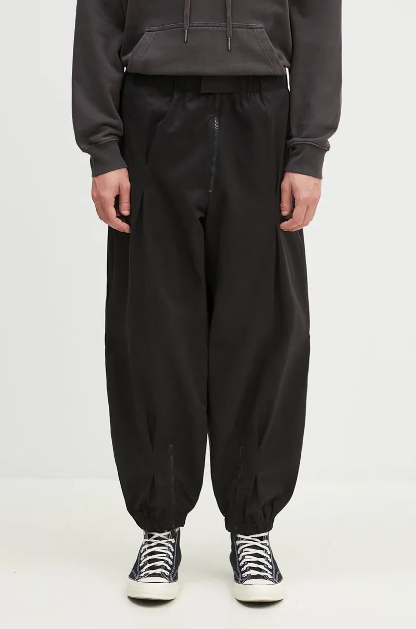 Nohavice A-COLD-WALL* Wide Pant Trousers Čierna | ACWMB307A, 0