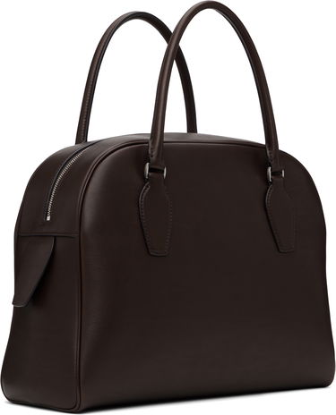 Cestovná taška The Row The Row India 12.00 Leather Handbag Hnedá | W1595-L72, 2