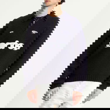 Sveter Arte Antwerp Arte Football Knit Polo Jumper Navy | AW25-256K-NVY, 2