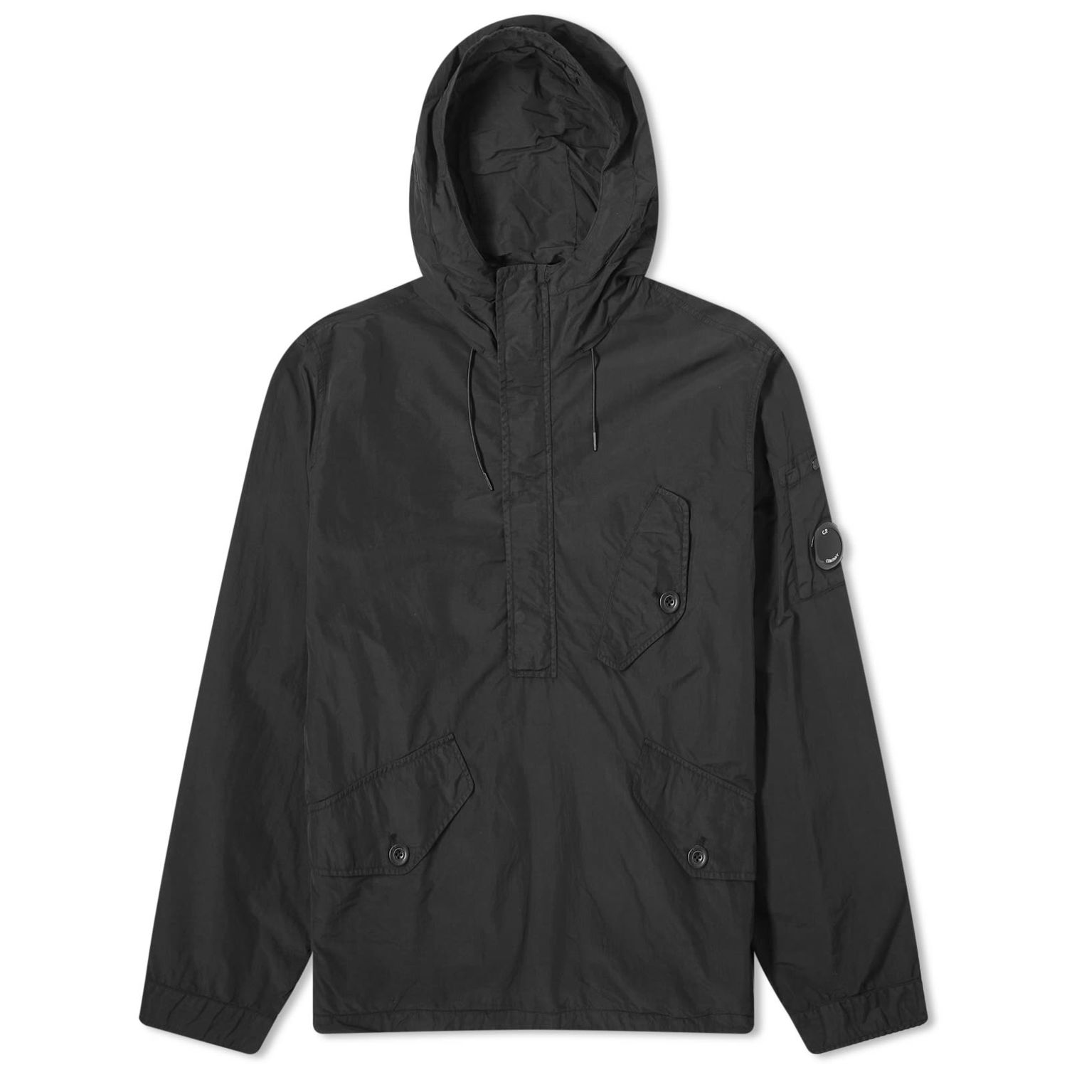 Bunda C.P. Company Flatt Nylon Anorak Čierna | 15CMOS067A-005991G-999, 0