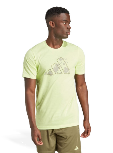 Tričko adidas Originals Train Essentials Seasonal Training Graphic Tee Žltá | IJ9602