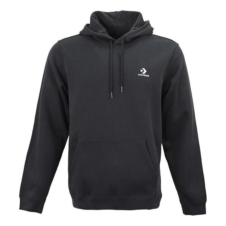 Mikina Converse Embroidered Star Chevron Standard Fit Hoodie Čierna | 10024509-A02, 0