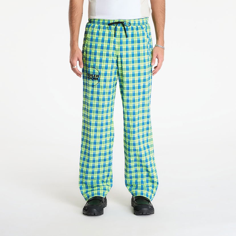 Tepláky Pleasures Plaid Practice Track Pants Rôznofarebný | P25F002-NEON