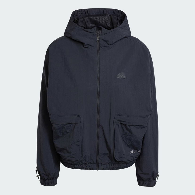 Vetrovka adidas Performance City Escape Woven Windbreaker Čierna | IW5211