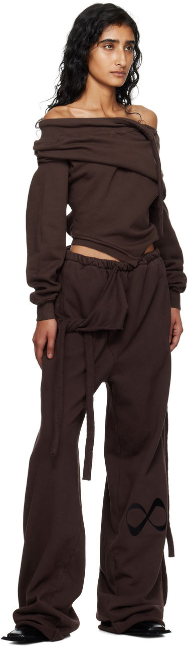 Sveter Ottolinger Ottolinger Off-Shoulder Slouchy Sweater Hnedá | 115-104615-01, 3