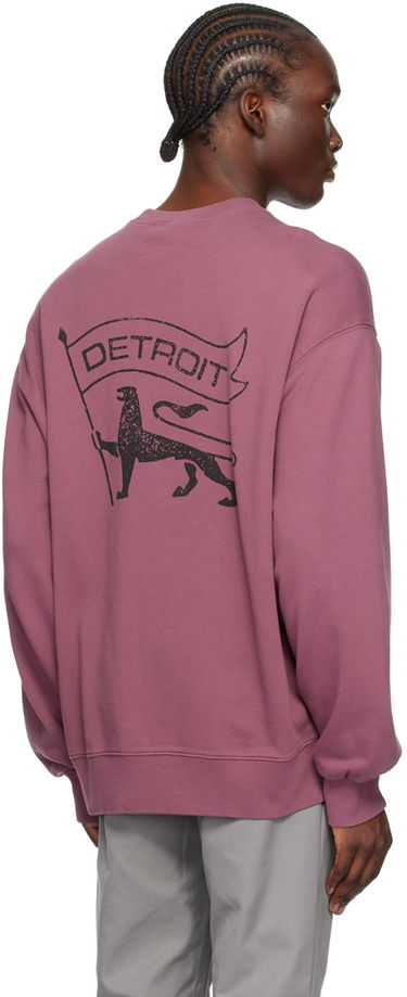 Mikina Carhartt WIP Stamp Logo Sweatshirt Ružová | I033620, 2
