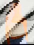 Cable Knit Sweater Top