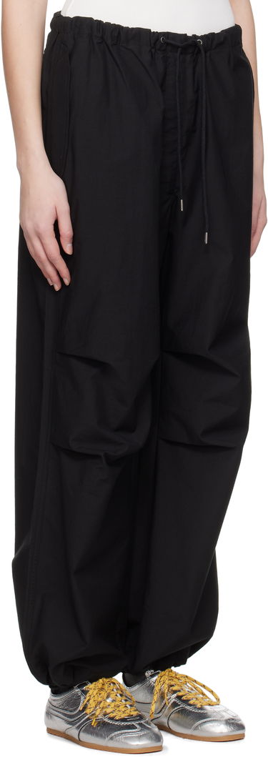 Nohavice Acne Studios Relaxed-Fit Trousers Čierna | AK0824-, 4