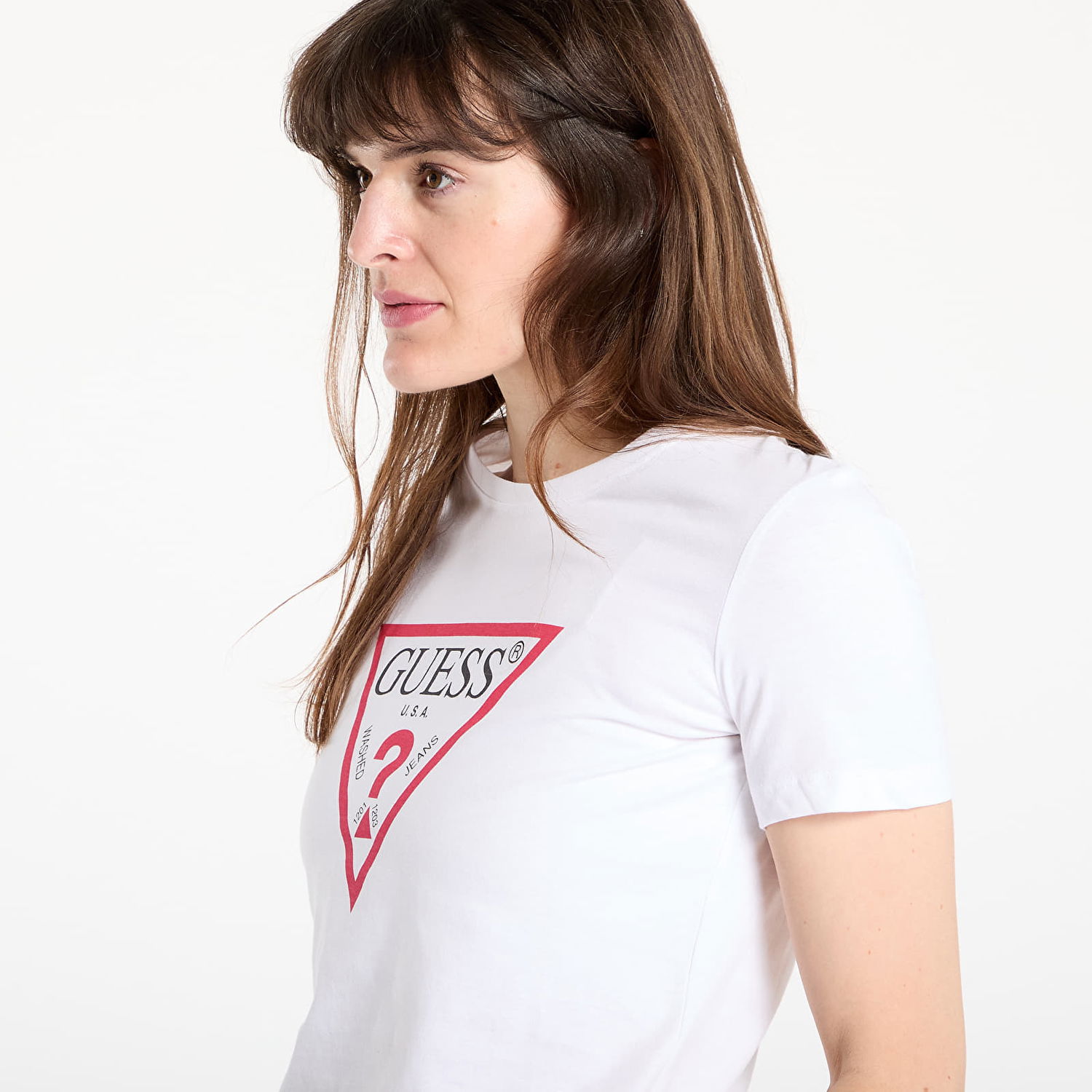 Tričko GUESS Originals Original Tee T-shirt Biela | W1YI1BI3Z14-G011, 1