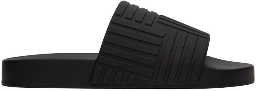 Tenisky a topánky Bottega Veneta Slider Sandals "Black" Čierna | 690105 V1O60, 0