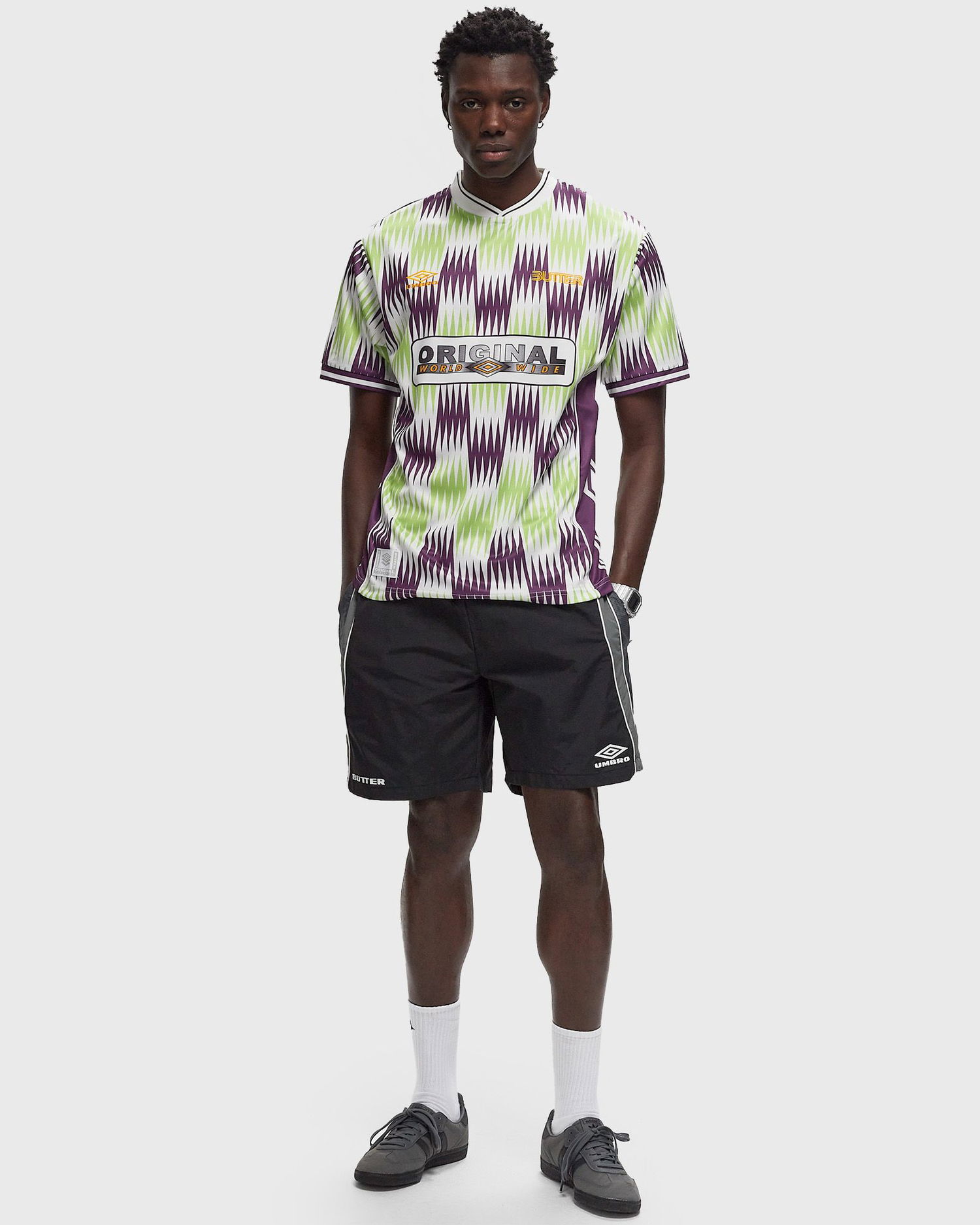 Dres Butter Goods Umbro x Optical Jersey Rôznofarebný | P20052, 1