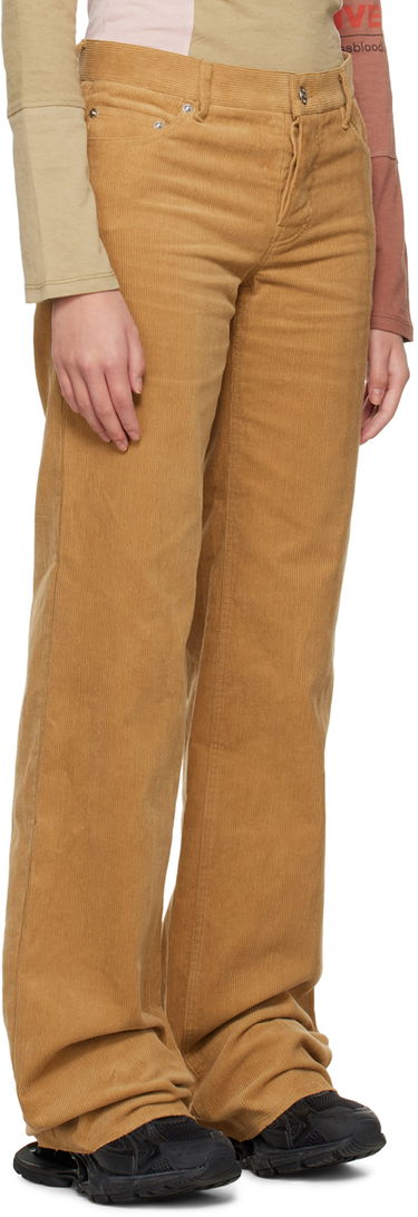 Nohavice We11done We11done Wide Corduroy Trousers Hnedá | WD-PT3-22-287-W-CM, 1