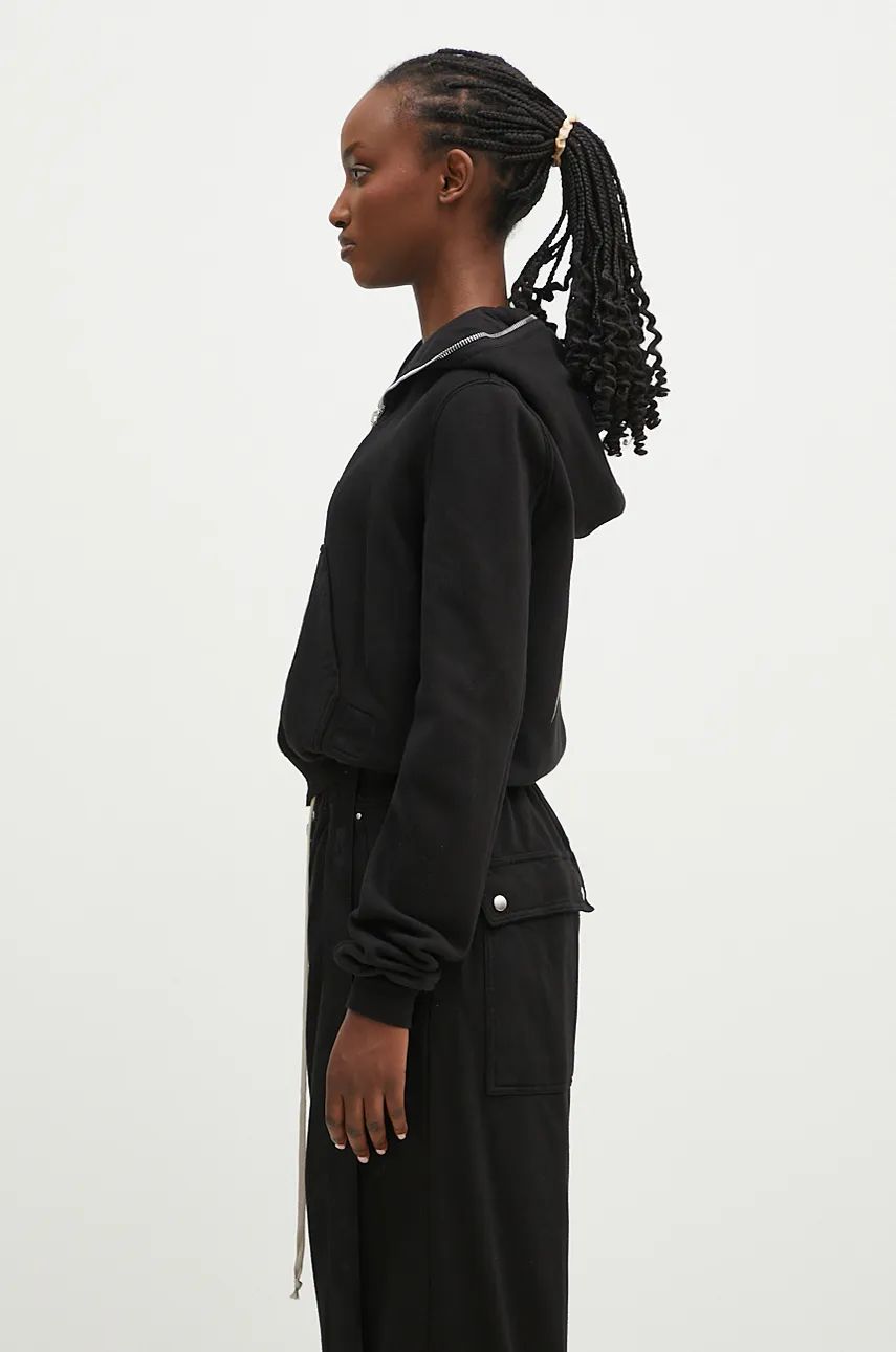 Mikina Rick Owens Hoodie Čierna | DS02D2246.FEP1, 1