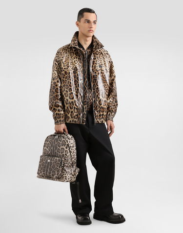 Bomber bunda Dolce & Gabbana Dolce & Gabbana Animal Print Technical Fabric Bomber Jacket Rôznofarebný | G9BLMTIS1B7HY13M, 1