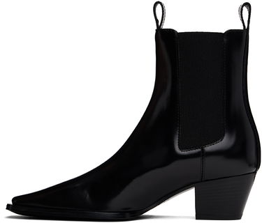 Tenisky a topánky TOTEME The City Leather Chelsea Boots Čierna | 233-8025-825, 2