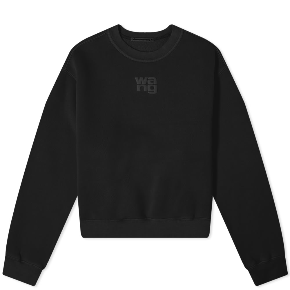 Mikina Alexander Wang Essential Crew Sweat Čierna | 4CC3221360-001, 0