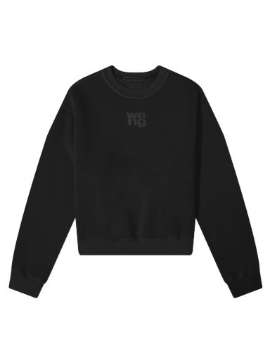 Mikina Alexander Wang Essential Crew Sweat Čierna | 4CC3221360-001