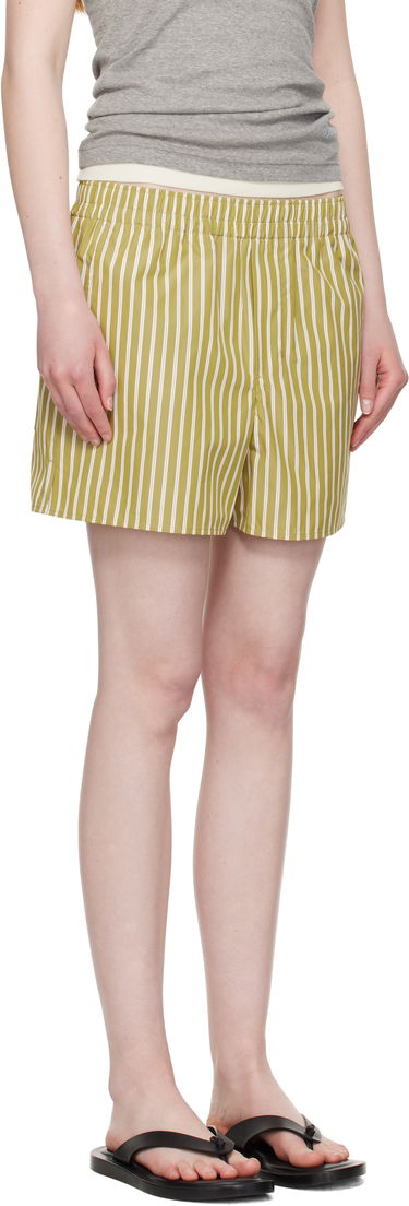 Šortky AMI AMI Paris Elasticated Shorts Žltá | USO117.CO0108, 1