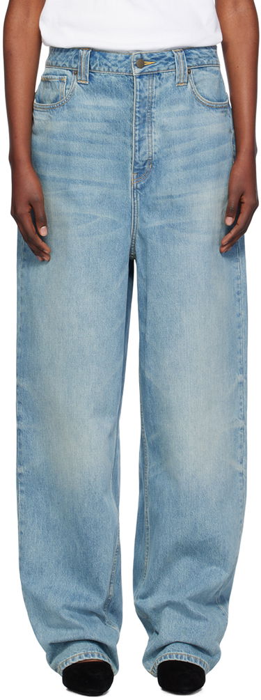 Džínsy Fear of God Essentials Straight Leg Jeans Modrá | 130BT245310FW, 0