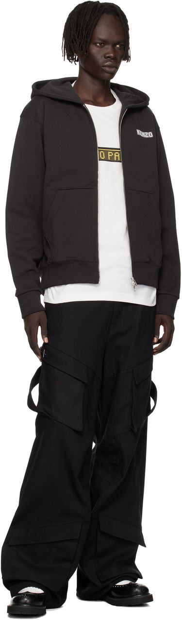 Mikina KENZO Kenzo Paris 'KENZO City' Full-Zip Hoodie Čierna | FF65HO2544MC, 3