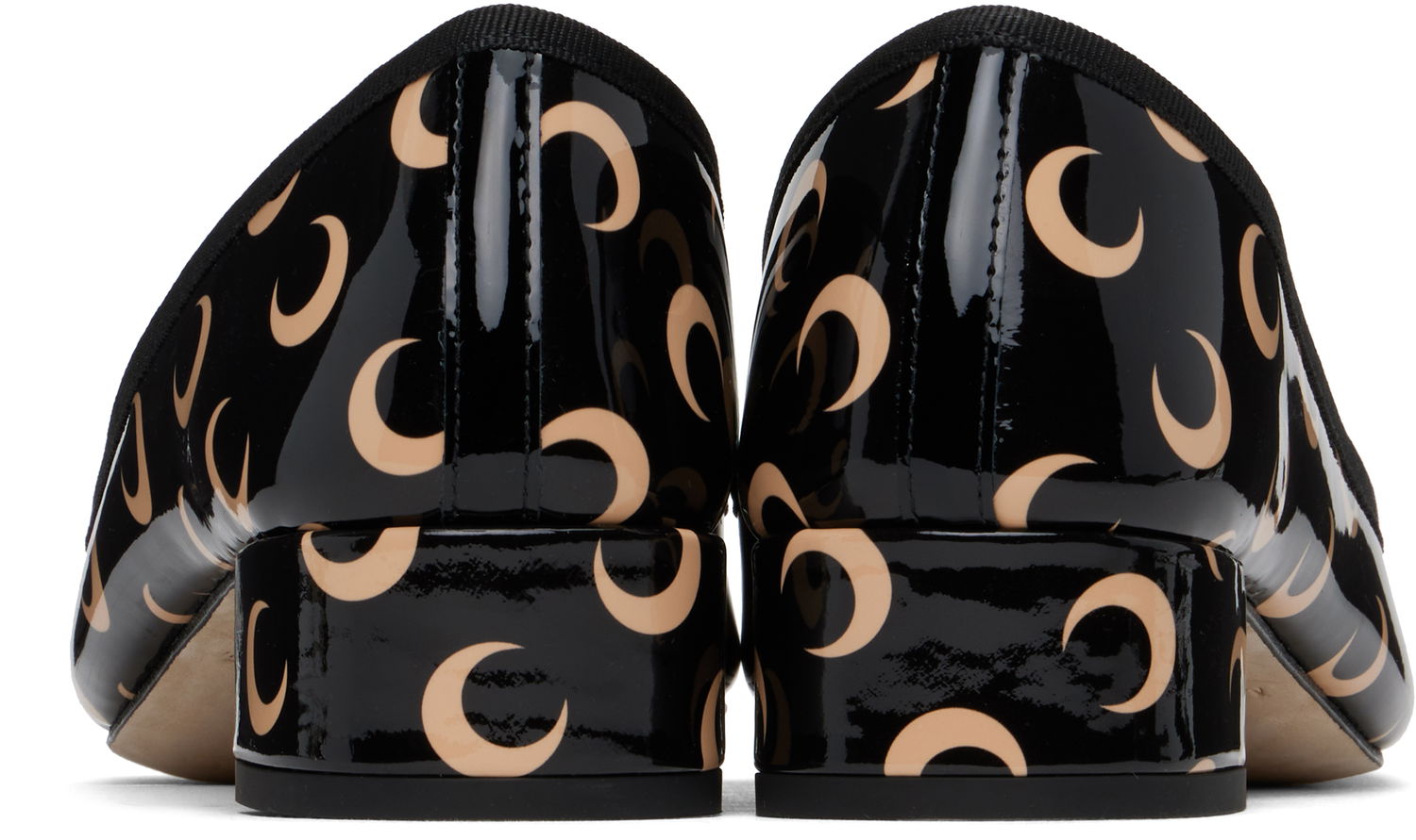 Oblečenie Marine Serre Marine Serre Repetto Edition Camille Moon Print Leather Heels Čierna | WFW052A RLEA0031, 1