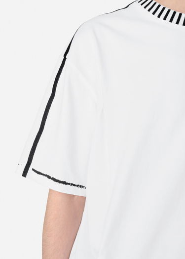 Tričko AXEL ARIGATO Seam Relaxed Fit T-Shirt Biela | A2975002, 6