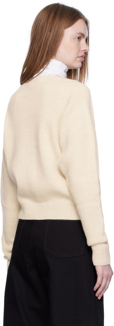 Sveter LEMAIRE Lemaire Alpaca Cropped Cardigan Béžová | TO1411 LK1028, 2