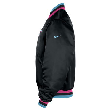 Bomber bunda Nike NBA Miami Heat City Edition Premium Satin Bomber Jacket Rôznofarebný | HQ5767-010, 3