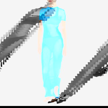 Šaty Jean Paul Gaultier Double Side Mesh Dress Modrá | 24-27-F-RO121I-T001-7300, 5