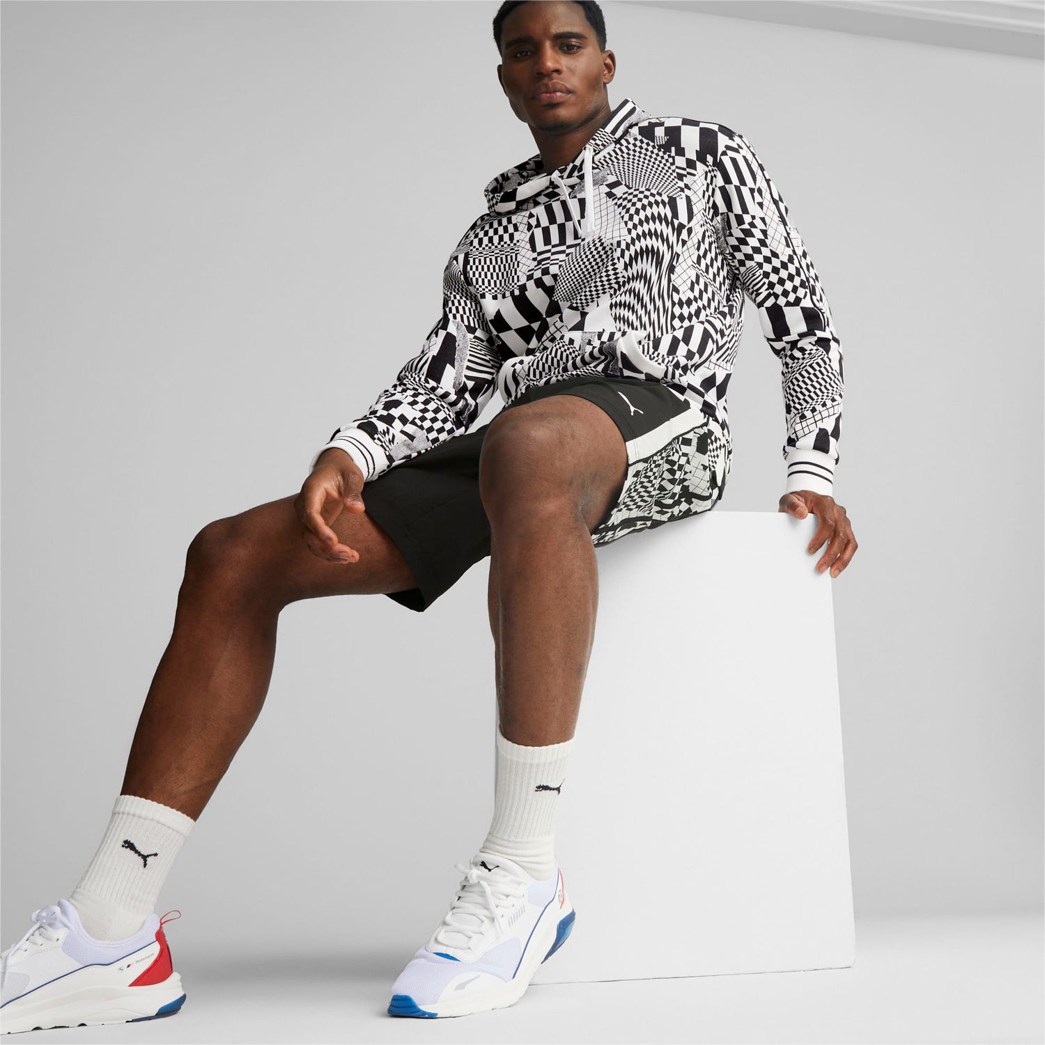 Šortky Puma 8.5’’ BMW M Motorsport Shorts Čierna | 538401_01, 1