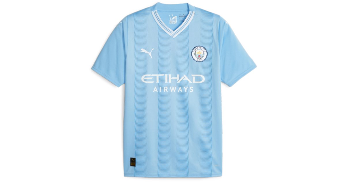 Dres Puma Manchester City 2023/24 Home Jersey Modrá | 770438-01, 1