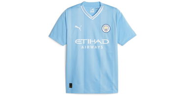 Dres Puma Manchester City 2023/24 Home Jersey Modrá | 770438-01, 1