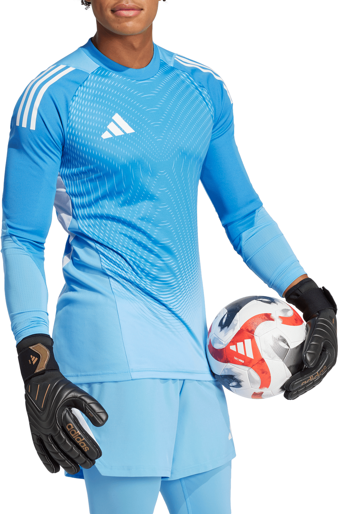 Dres adidas Originals Tiro 25 Pro Long Sleeve Goalkeeper Jersey Modrá | jp4374, 0