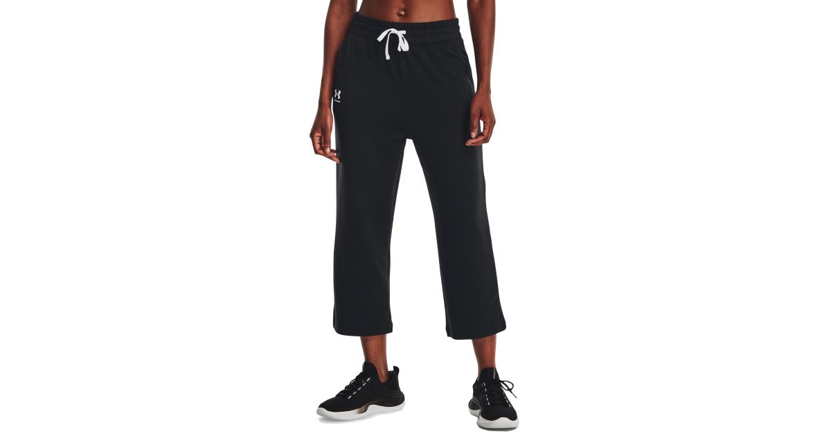 Rival Terry Flare Crop Pants