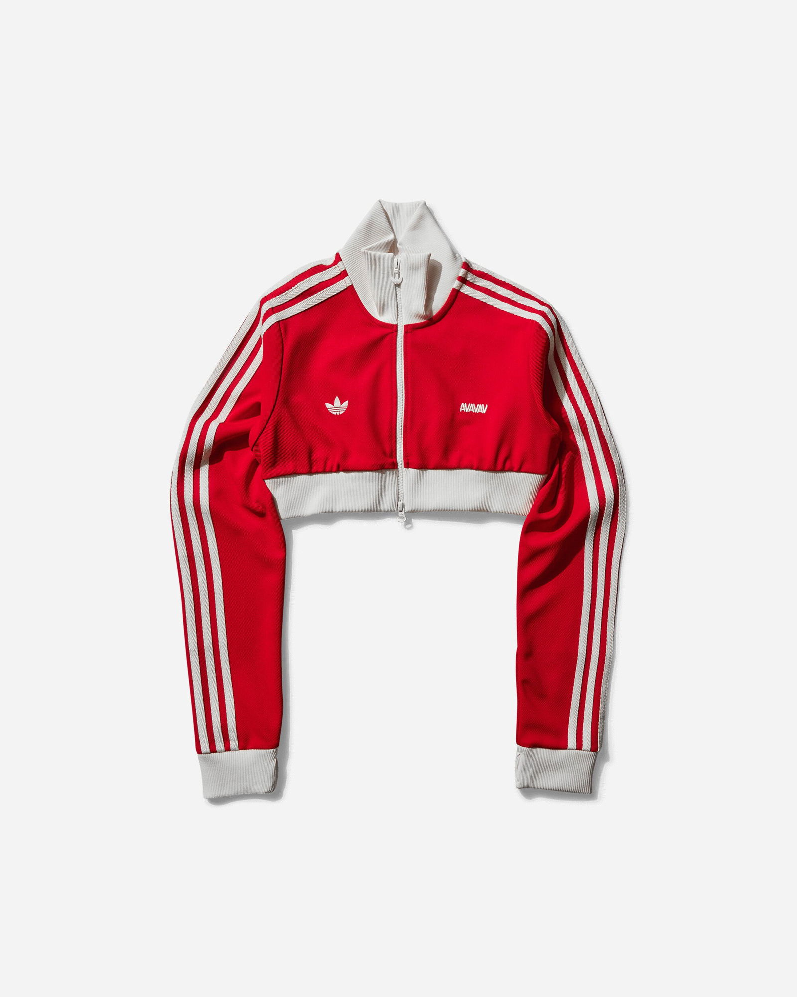 Scarlet Cropped Track Top