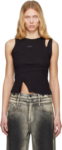 Feng Chen Wang Deconstructed Knit Tank Top
