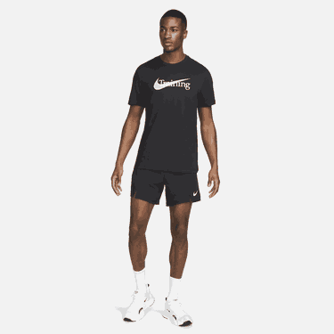 Tričko Nike Dri-FIT Swoosh T-Shirt Čierna | cz7989-010, 2
