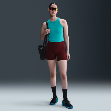 Tielko Nike Nike One Fitted Dri-FIT Cropped Tank Top Tyrkysová | FN2806-345, 4