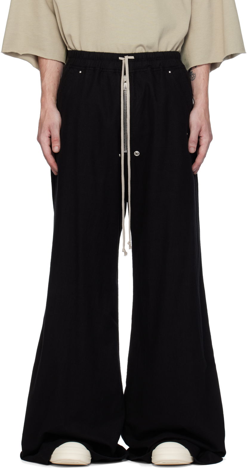 Nohavice Rick Owens Geth Belas Trousers Čierna | DU02D2378 CFL