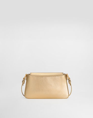 Taška cez rameno Dolce & Gabbana Laminated Calfskin Phone Bag Onesize Metalická | BI3466AZ6488H945, 2