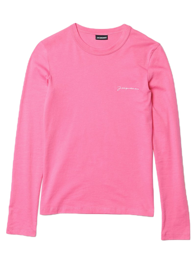 Tričko Jacquemus Le Brode Manches Longues Ružová | 211JS002-2160-450