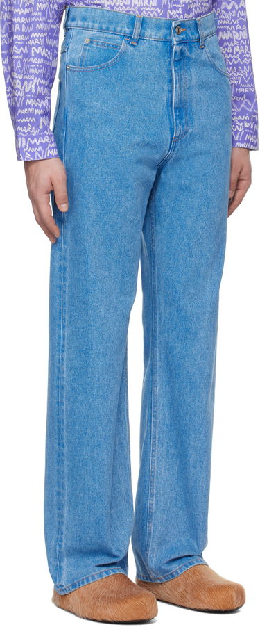 Džínsy Marni Wide-Leg Jeans Modrá | PUJU0021A2 USCW91, 1