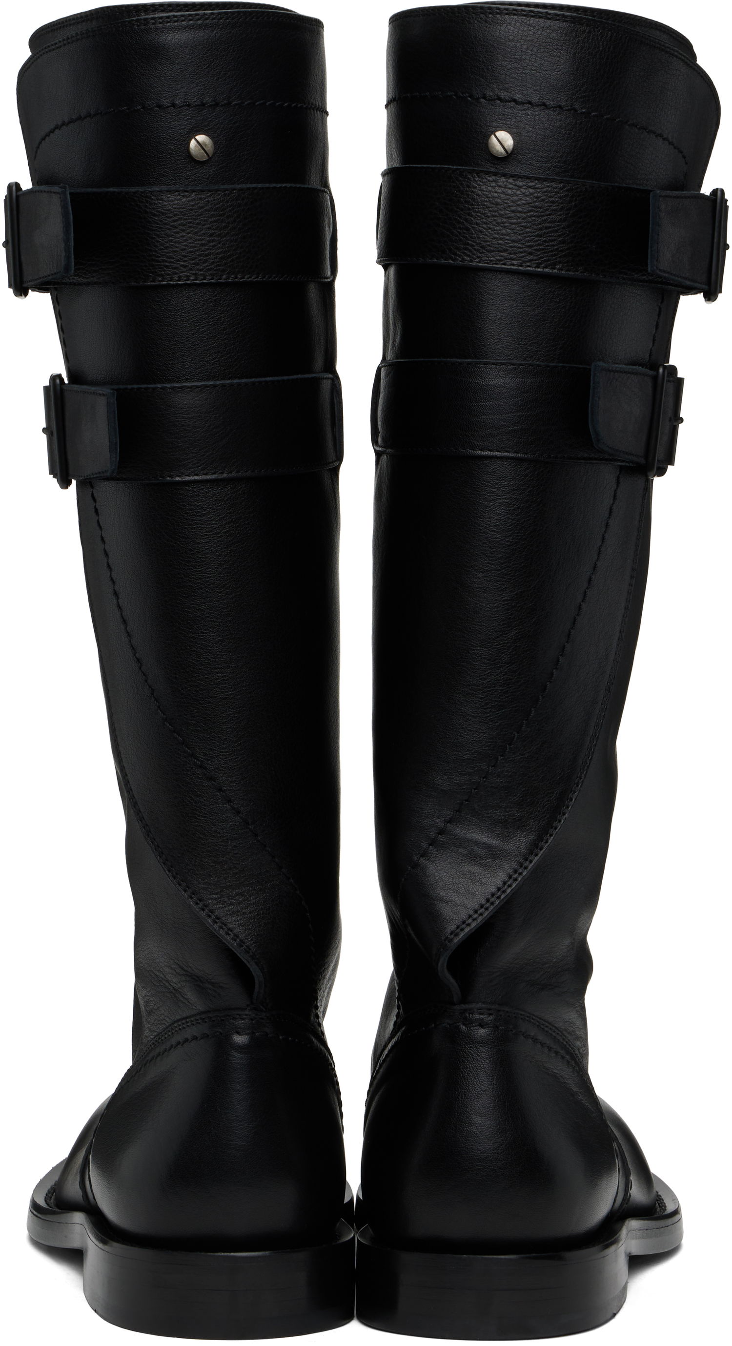 Oblečenie Ann Demeulemeester Ann Demeulemeester Uplu Biker Boots Čierna | 2510-W-R44-LT157-099, 1