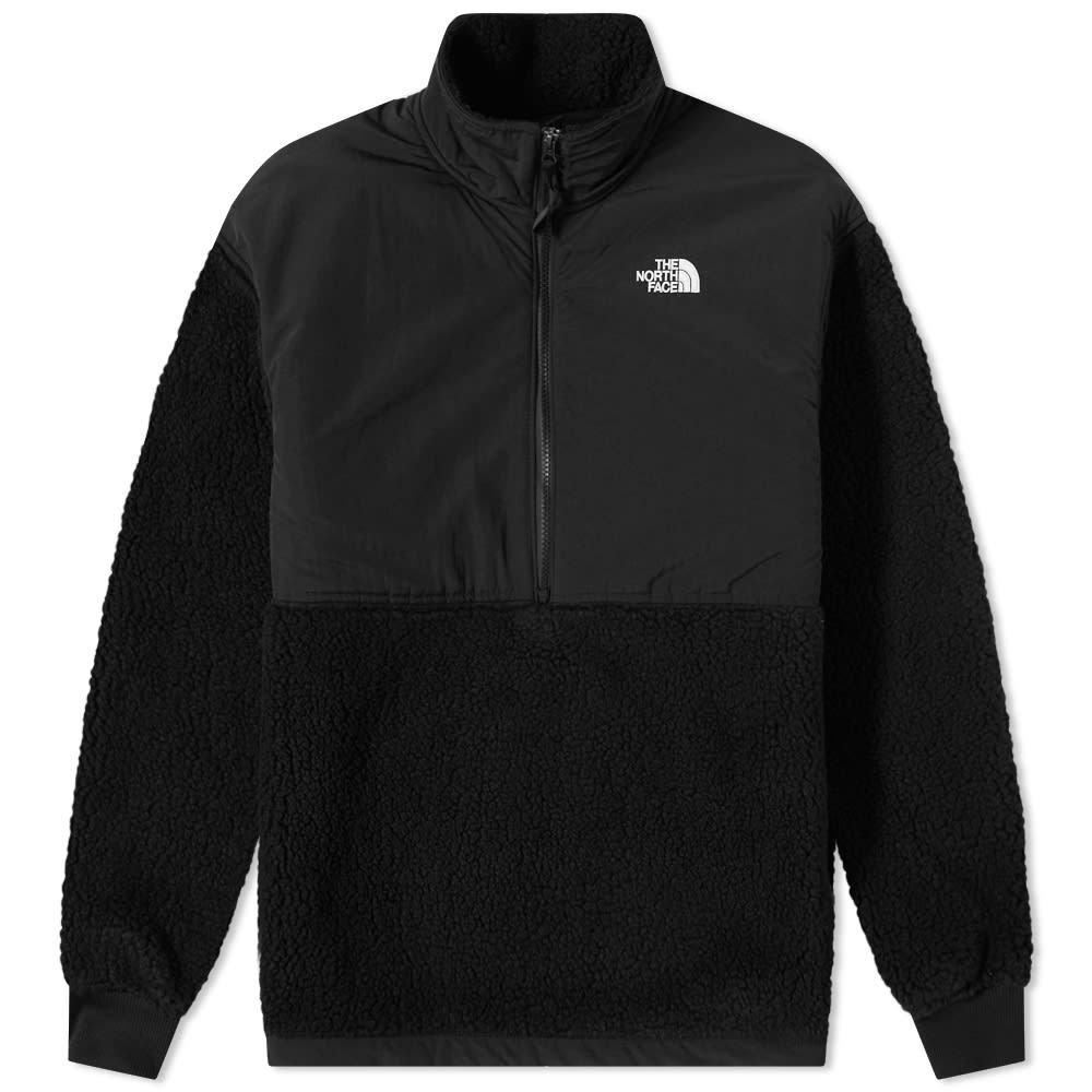 Bunda The North Face Platte Sherpa 1/4 Zip Čierna | NF0A5GFJJK3, 0