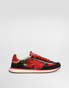 Dolce & Gabbana Mixed-Material DG Cushion Print