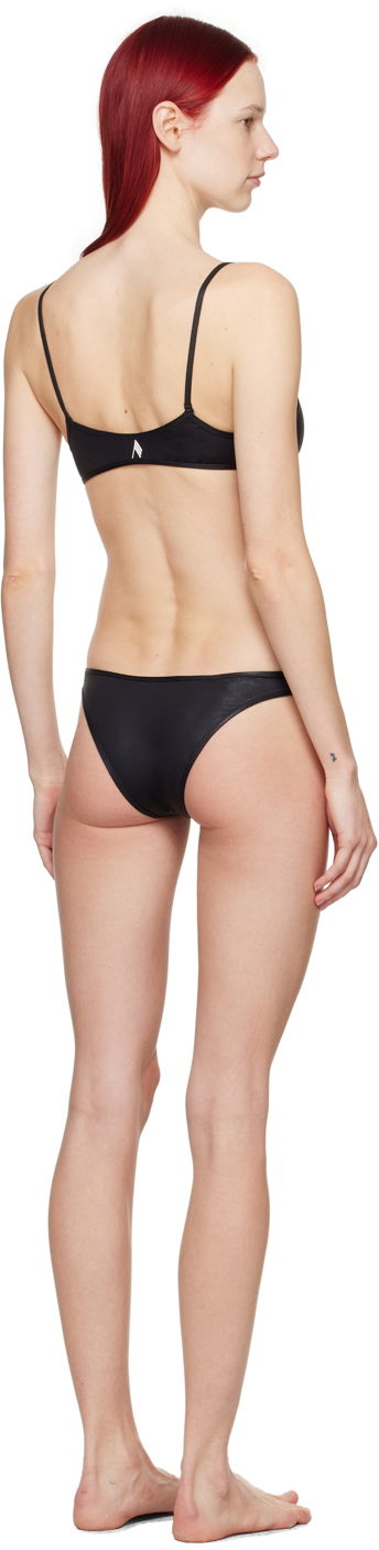 Plavky The Attico Attico Scoop Neck Bikini Čierna | 243WBB90 PA63, 2