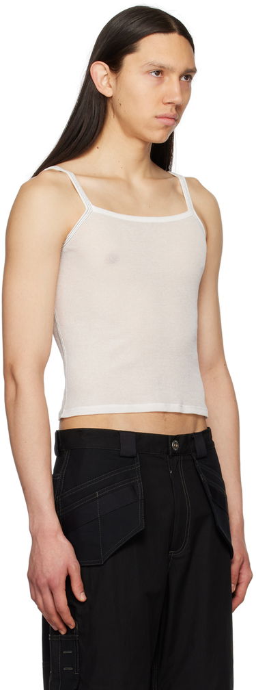 Tielko Dion Lee Semi-Sheer Tank Top Čierna | C3132S23, 4