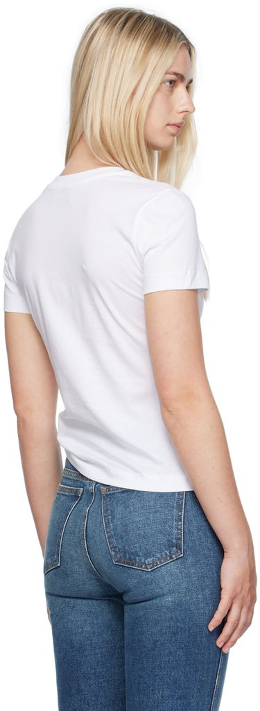 Tričko Moschino Printed Globe Logo T-Shirt Biela | 242K10703, 2