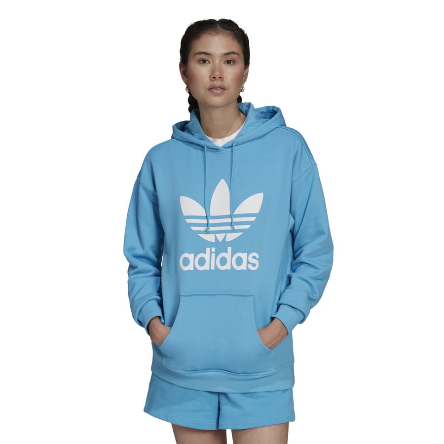 Mikina adidas Originals TRF Hoodie Modrá | HE6952, 0