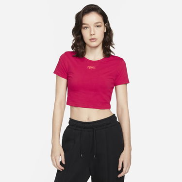 Crop Top Jordan Jordan (Her)itage Cropped T-Shirt Ružová | DM5250-614, 0